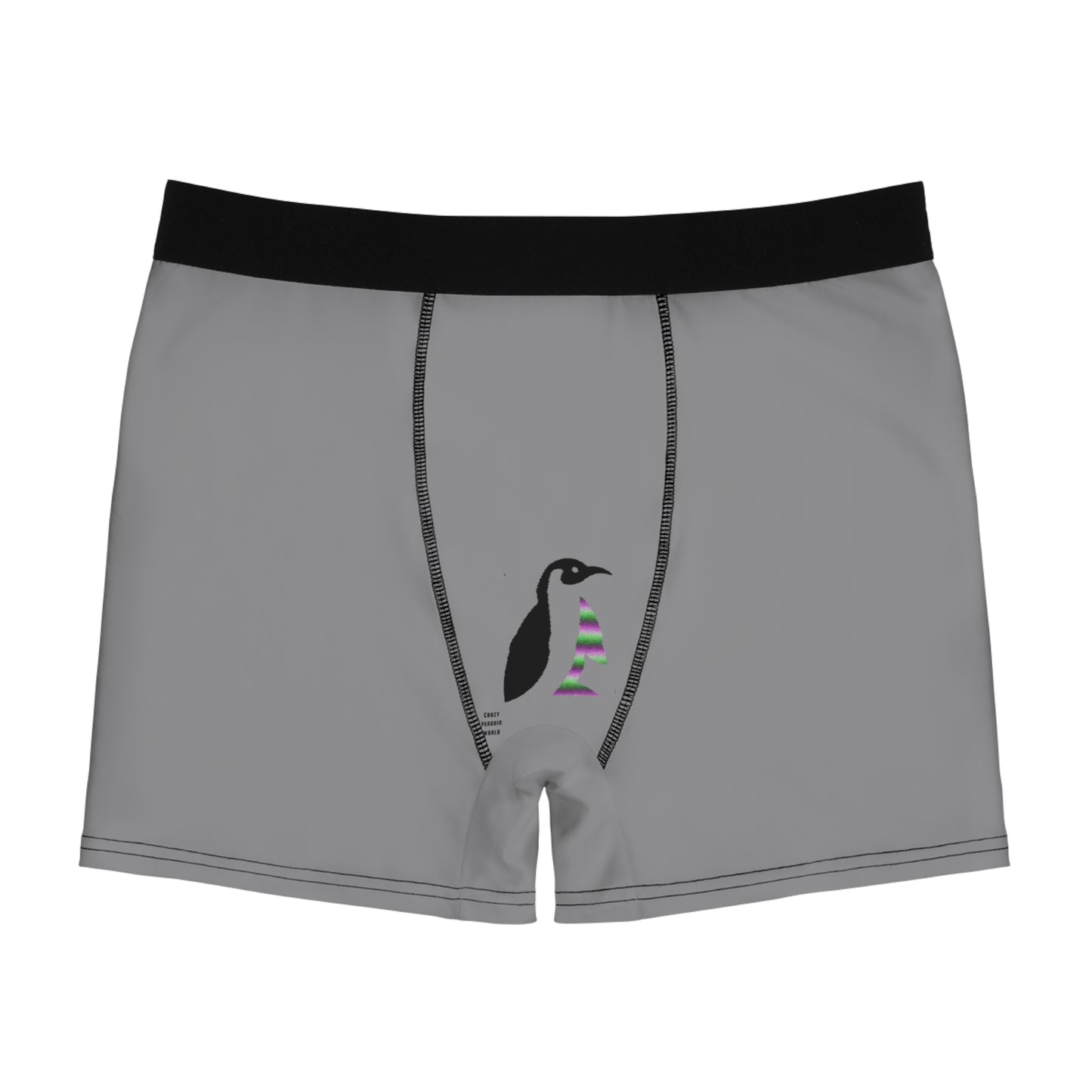 Men's Boxer Briefs: Racing Grey