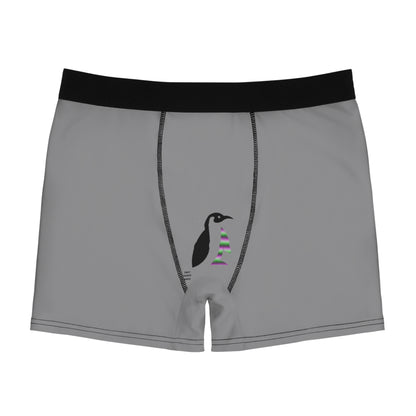 Men's Boxer Briefs: Racing Grey