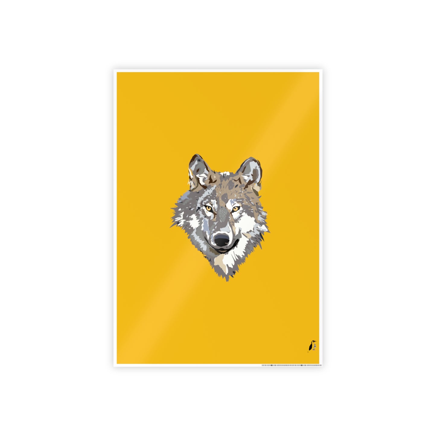 Gloss Posters: Wolves Yellow