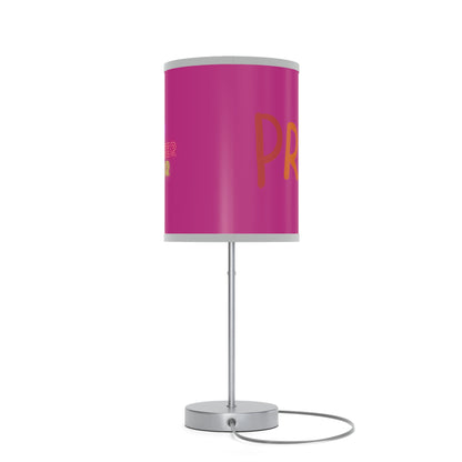 Lamp on a Stand, US|CA plug: LGBTQ Pride Pink