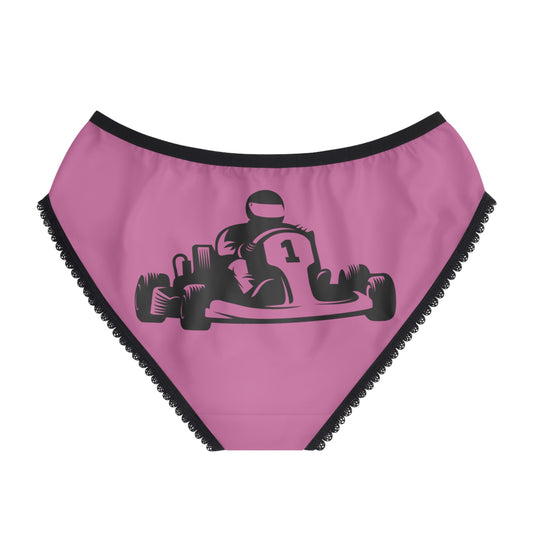 Women's Briefs: Racing Lite Pink