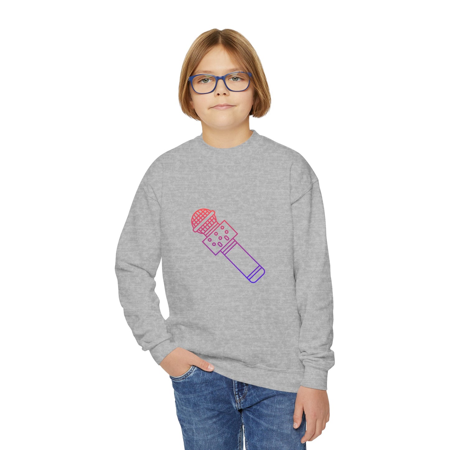 Youth Crewneck Sweatshirt: Music