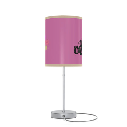 Lamp on a Stand, US|CA plug: Racing Lite Pink