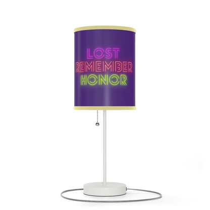 Lamp on a Stand, US|CA plug: Wrestling Purple