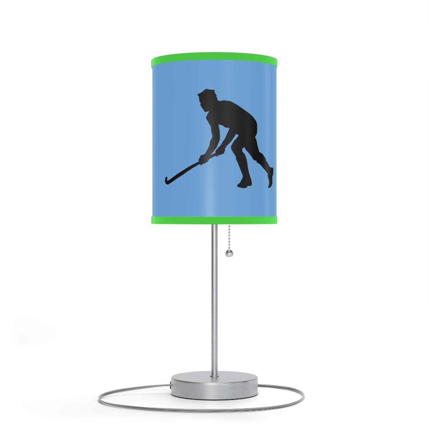 Lamp on a Stand, US|CA plug: Hockey Lite Blue 