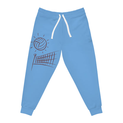 Athletic Joggers: Volleyball Lite Blue