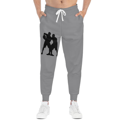 Athletic Joggers: Basketball Grey