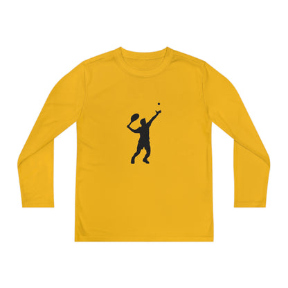 Youth Long Sleeve Competitor Tee: Tennis