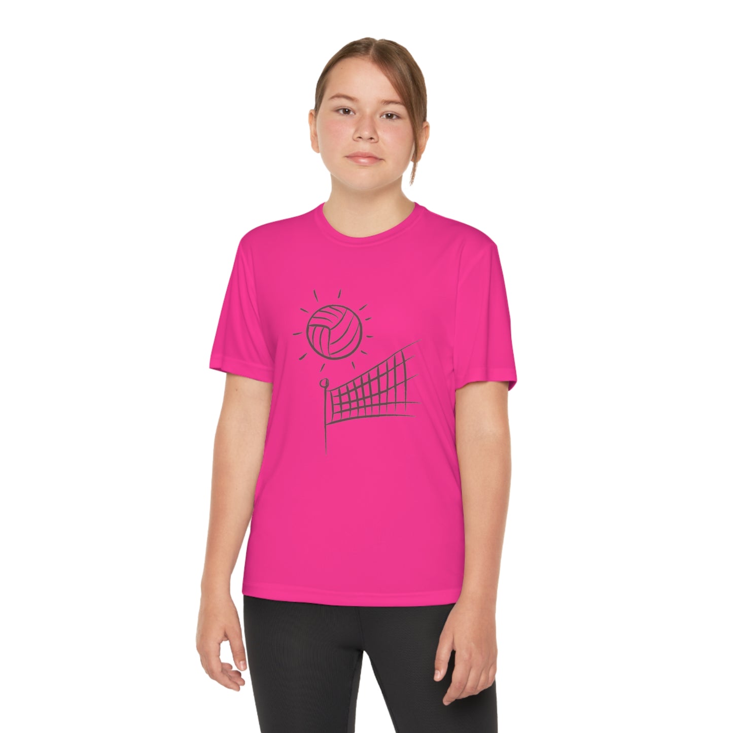 Youth Competitor Tee #2: Volleyball