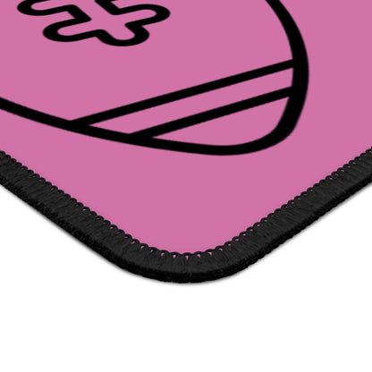 Gaming Mouse Pad: Football Lite Pink