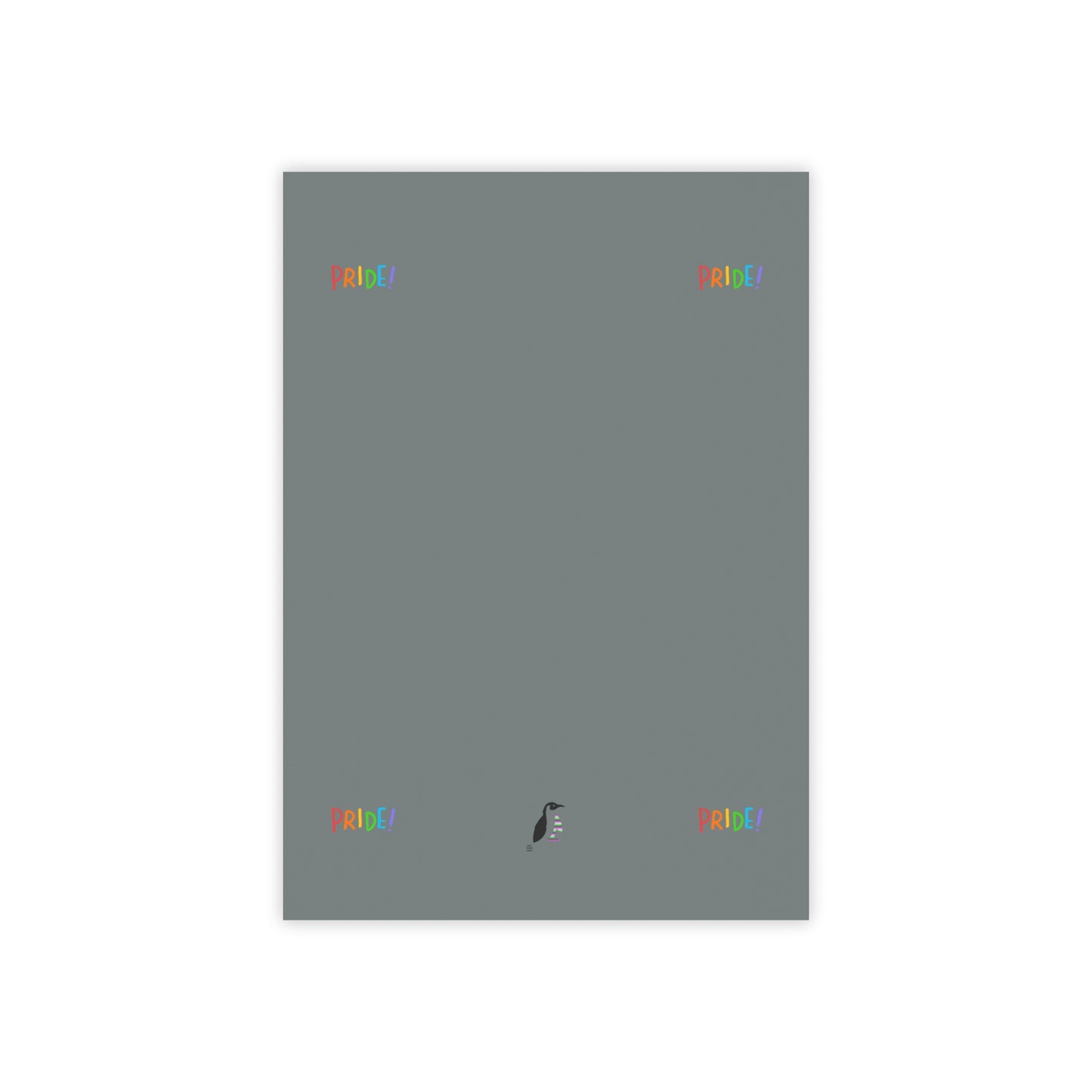 Post-it® Note Pads: LGBTQ Pride Dark Grey