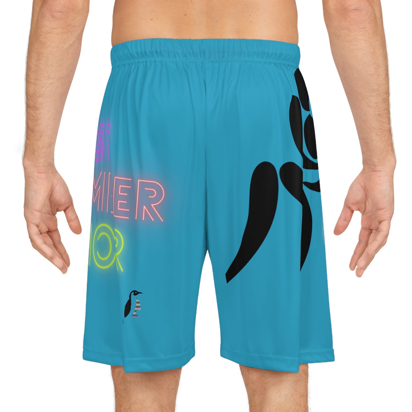 Basketball Shorts: Wrestling Turquoise