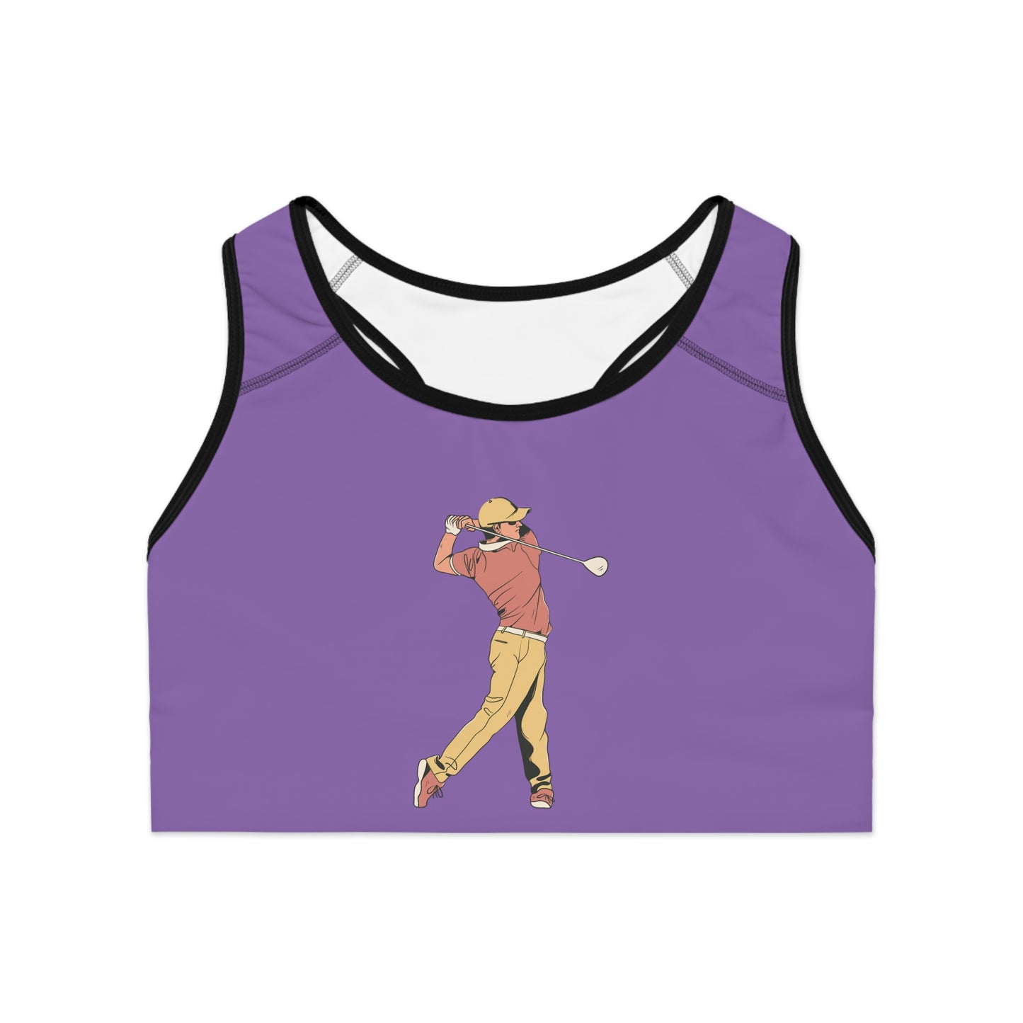 Sports Bra: Golf Lite Purple