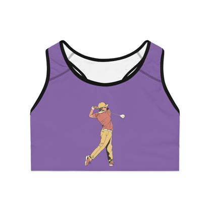 Sports Bra: Golf Lite Purple