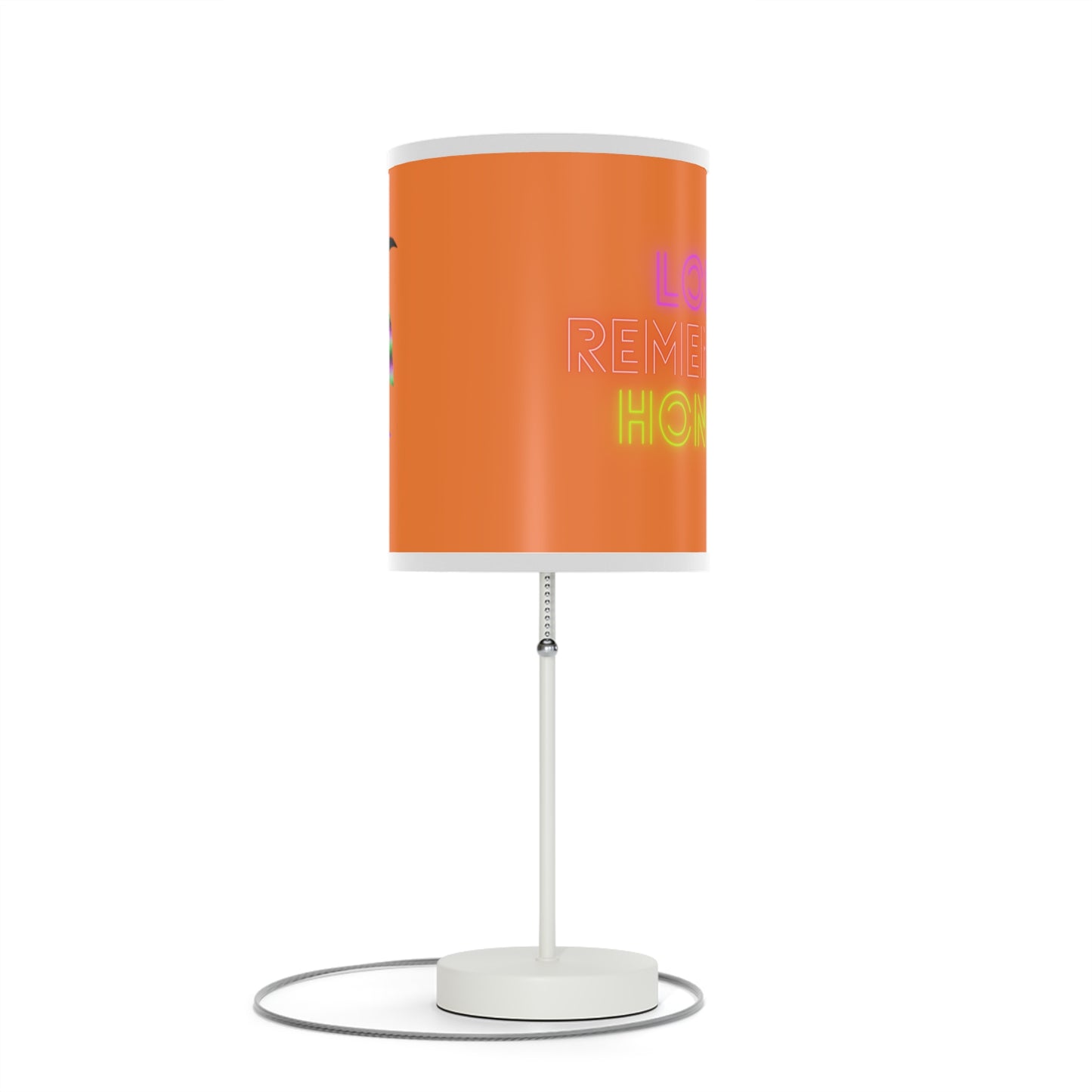 Lamp on a Stand, US|CA plug: Crazy Penguin World Logo Crusta