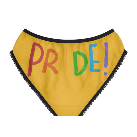 Women's Briefs: LGBTQ Pride Yellow