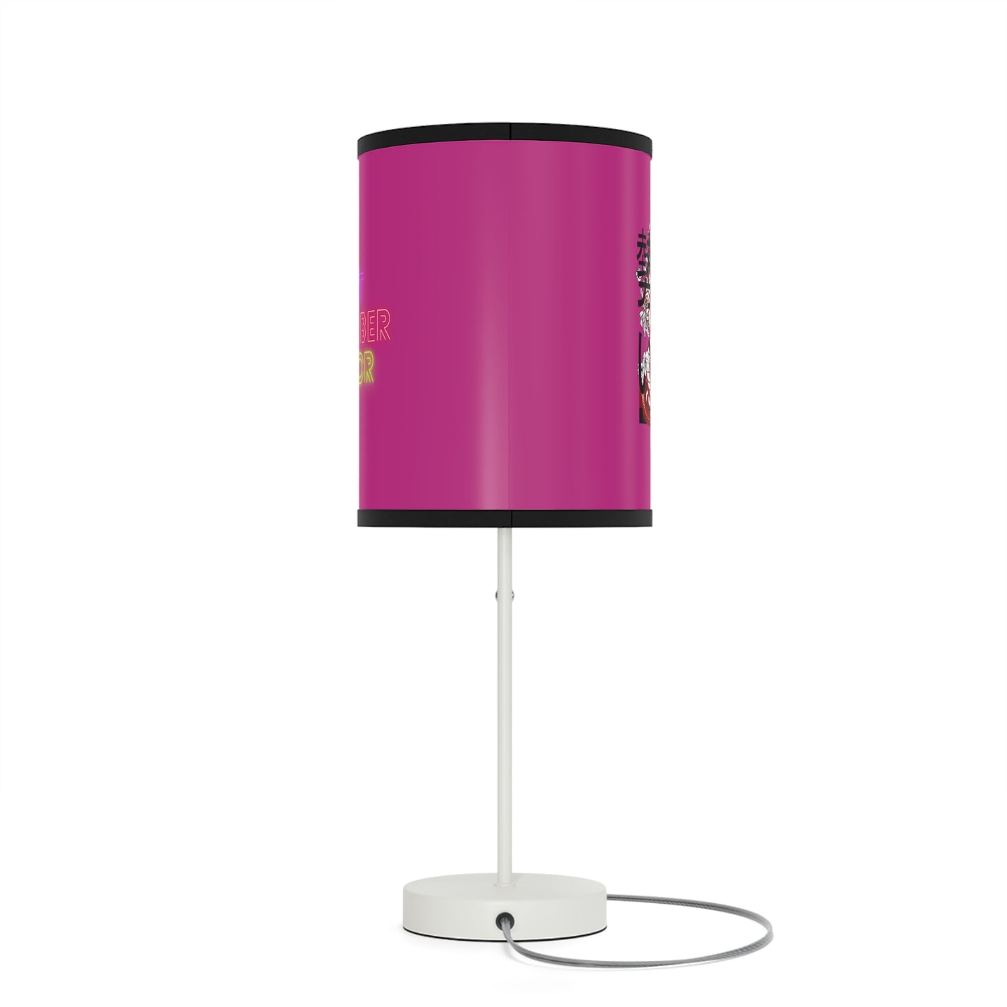 Lamp on a Stand, US|CA plug: Dragons Pink