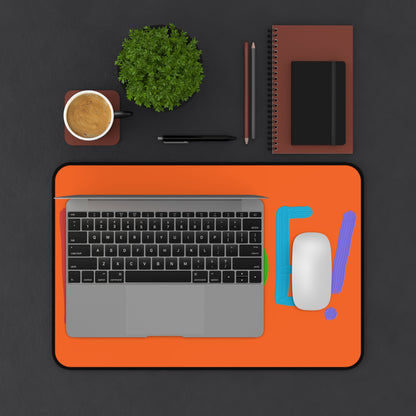 Desk Mat: LGBTQ Pride Orange