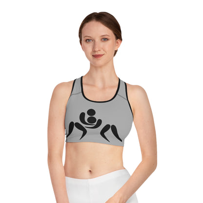 Sports Bra: Wrestling Lite Grey