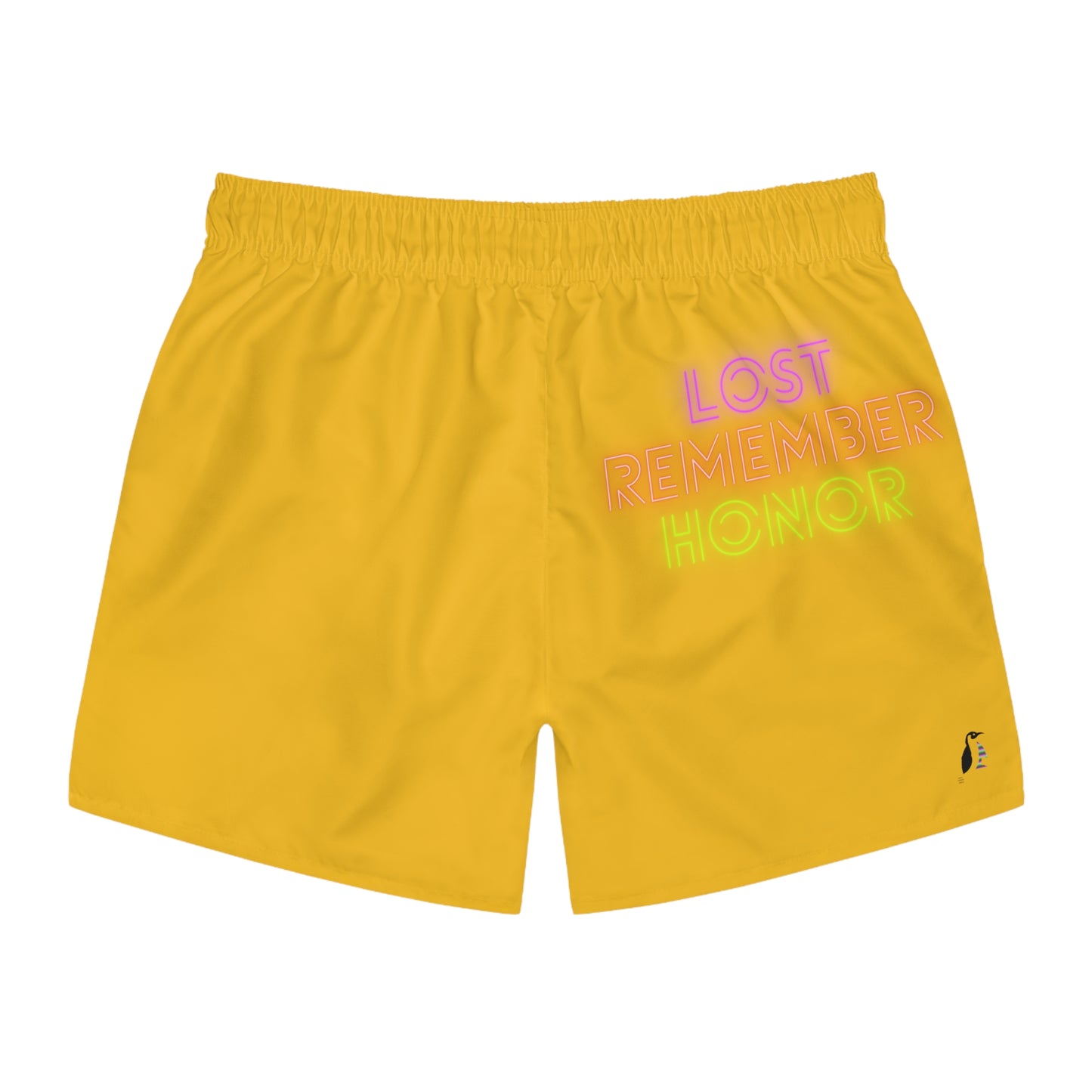 Swim Trunks: Weightlifting Yellow