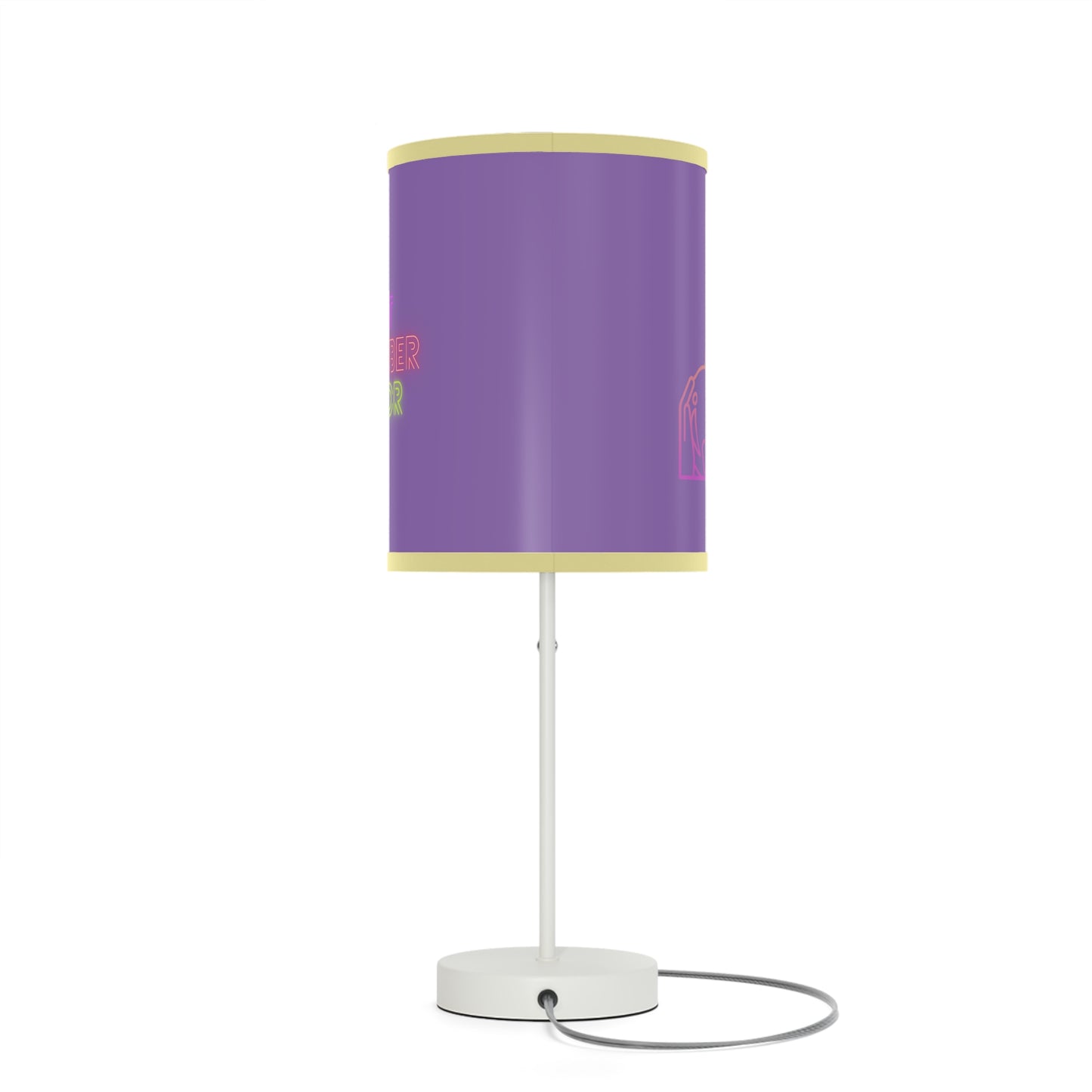 Lamp on a Stand, US|CA plug: Bowling Lite Purple