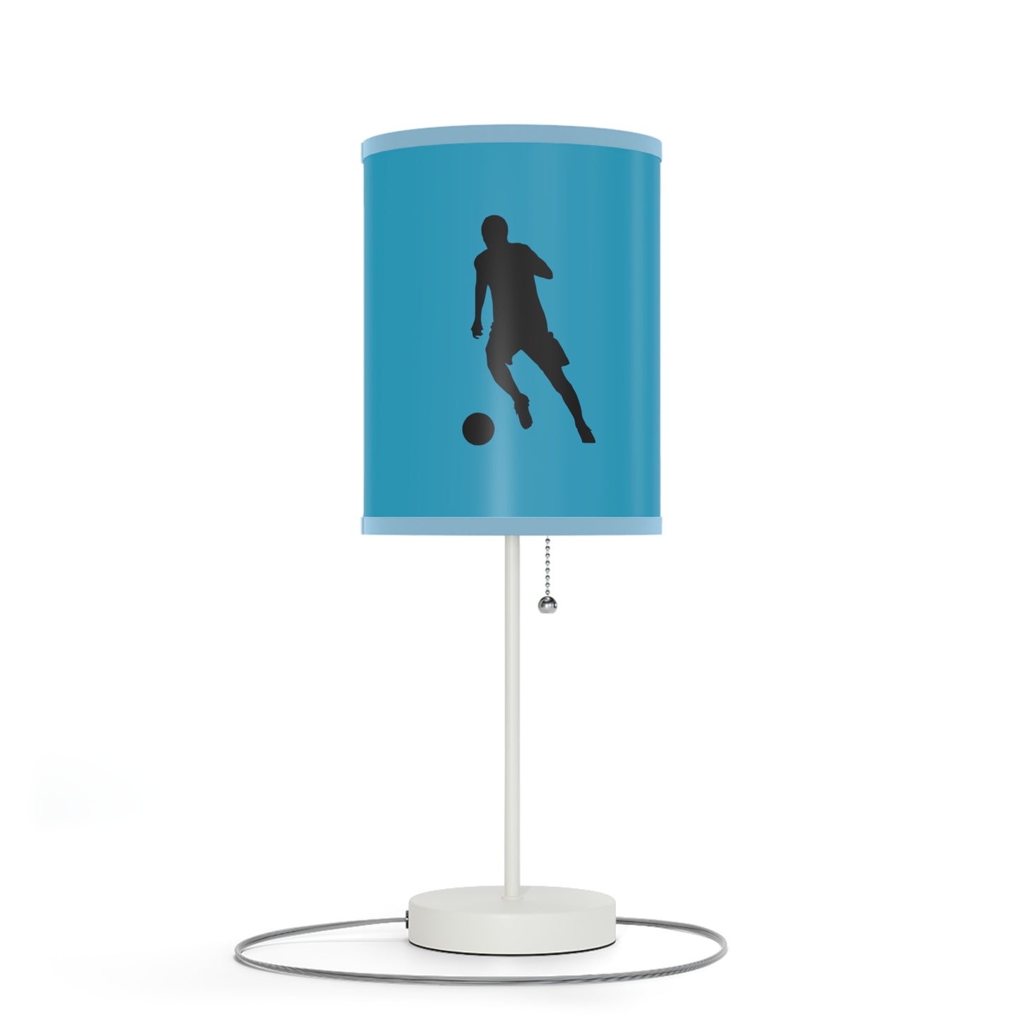 Lamp on a Stand, US|CA plug: Soccer Turquoise