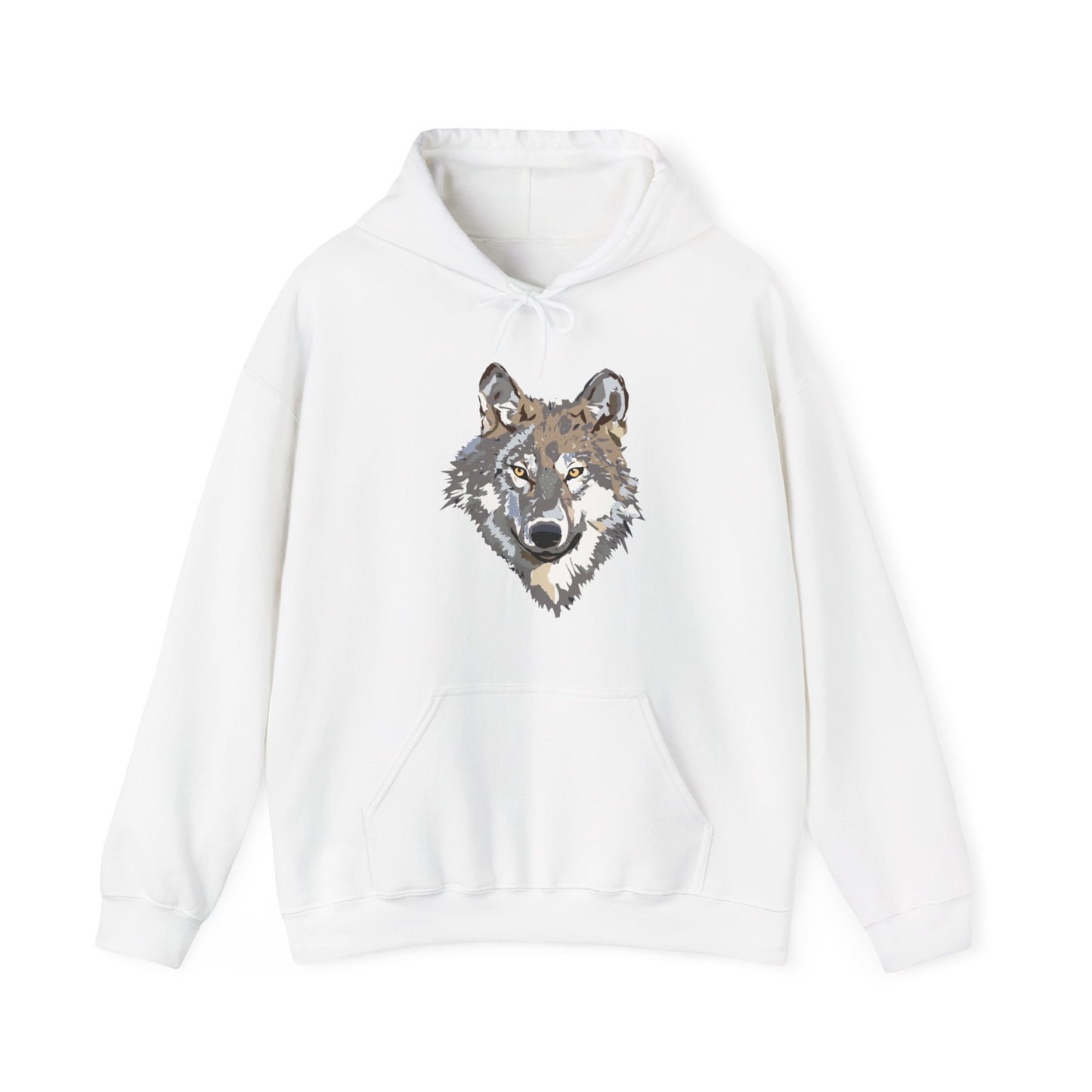 Heavy Blend™ Hooded Sweatshirt: Wolves #1