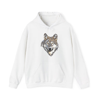 Heavy Blend™ Hooded Sweatshirt: Wolves #1