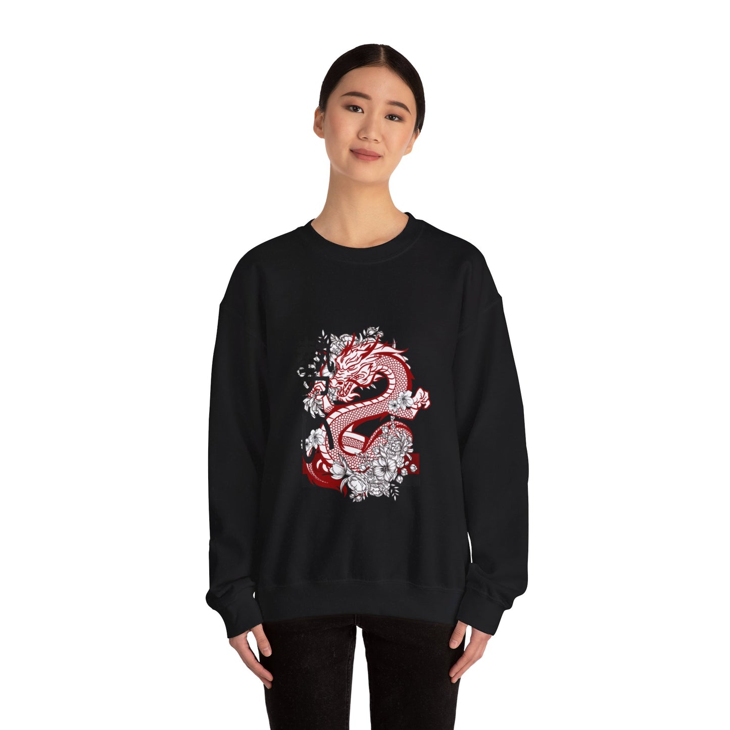 Heavy Blend™ Crewneck Sweatshirt: Dragons #1