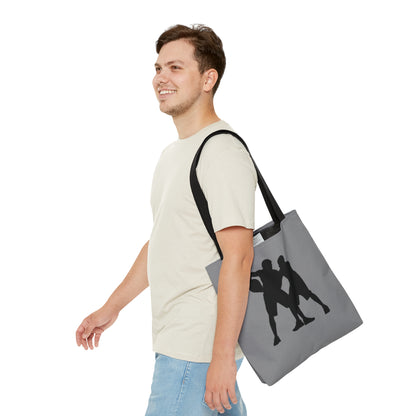 Tote Bag: Basketball Grey