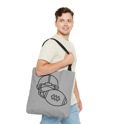 Tote Bag: Football Lite Grey