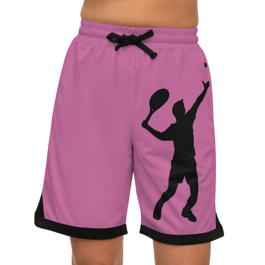 Basketball Rib Shorts: Tennis Lite Pink