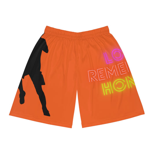 Basketball Shorts: Soccer Orange