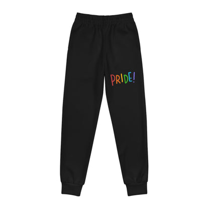 Youth Joggers: LGBTQ Pride Black