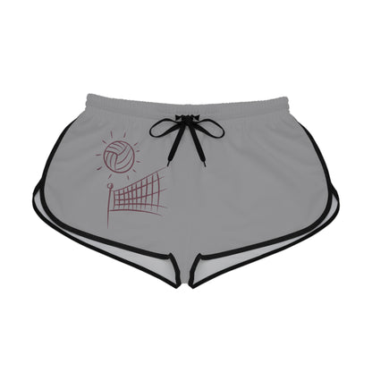 Women's Relaxed Shorts: Volleyball Grey