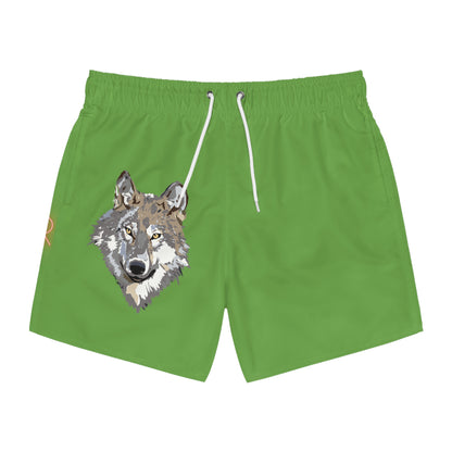 Swim Trunks: Wolves Green