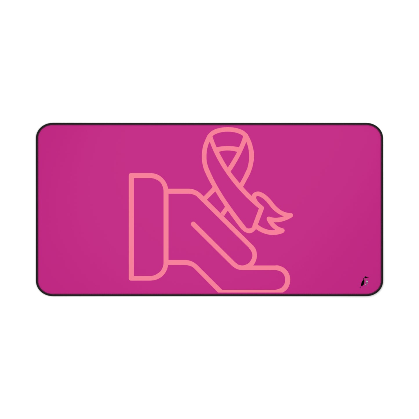 Desk Mat: Fight Cancer Pink