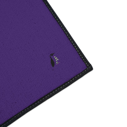 Heavy Duty Floor Mat: Skateboarding Purple