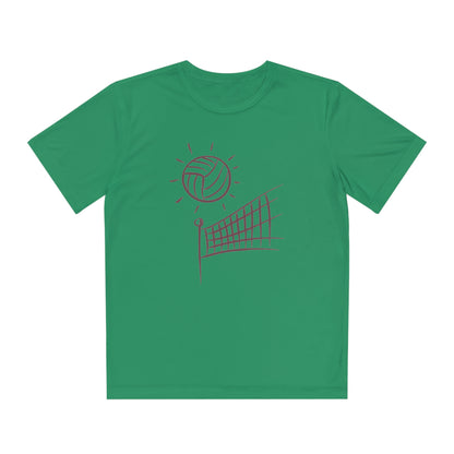 Youth Competitor Tee #1: Volleyball