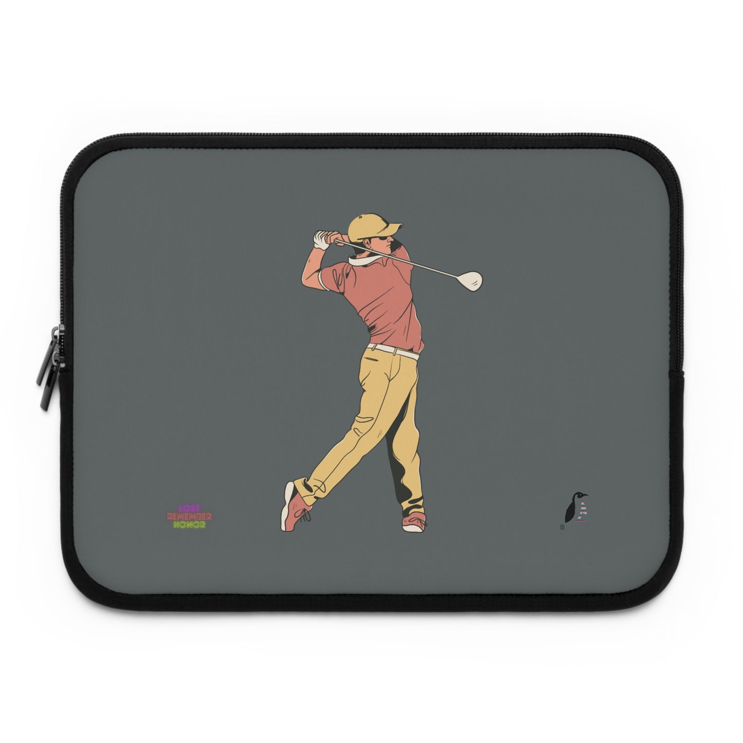 Laptop Sleeve: Golf Dark Grey