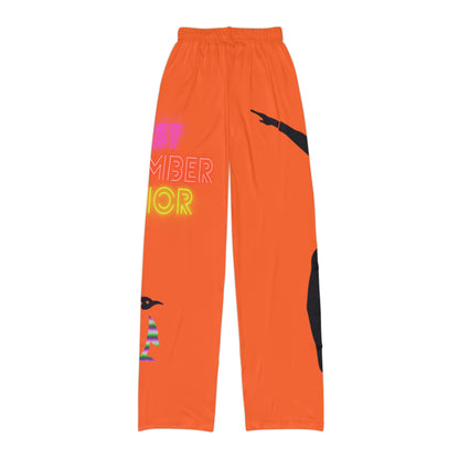 Kids Pajama Pants: Dance Orange