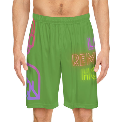 Basketball Shorts: Gaming Green