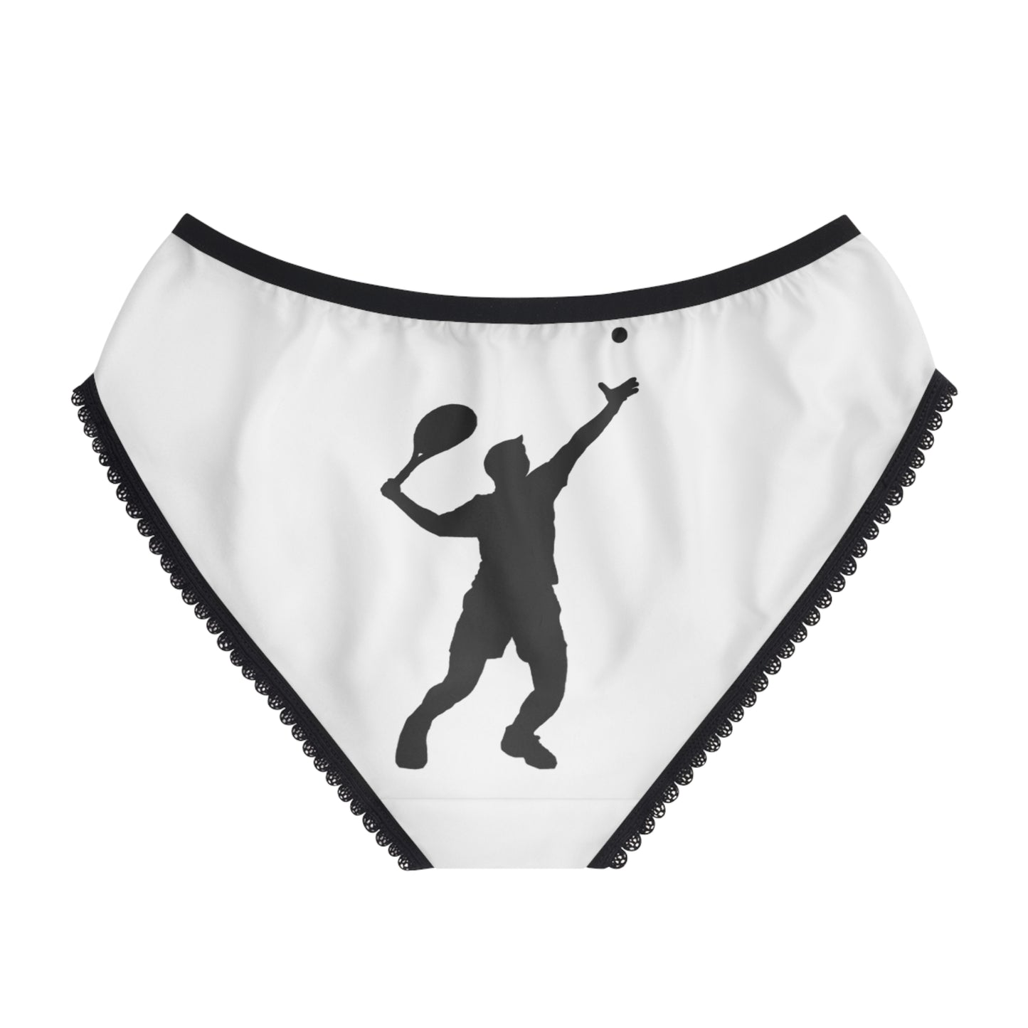 Women's Briefs: Tennis White