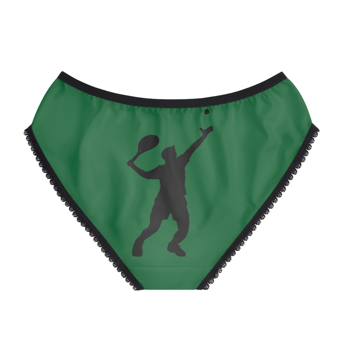 Women's Briefs: Tennis Dark Green