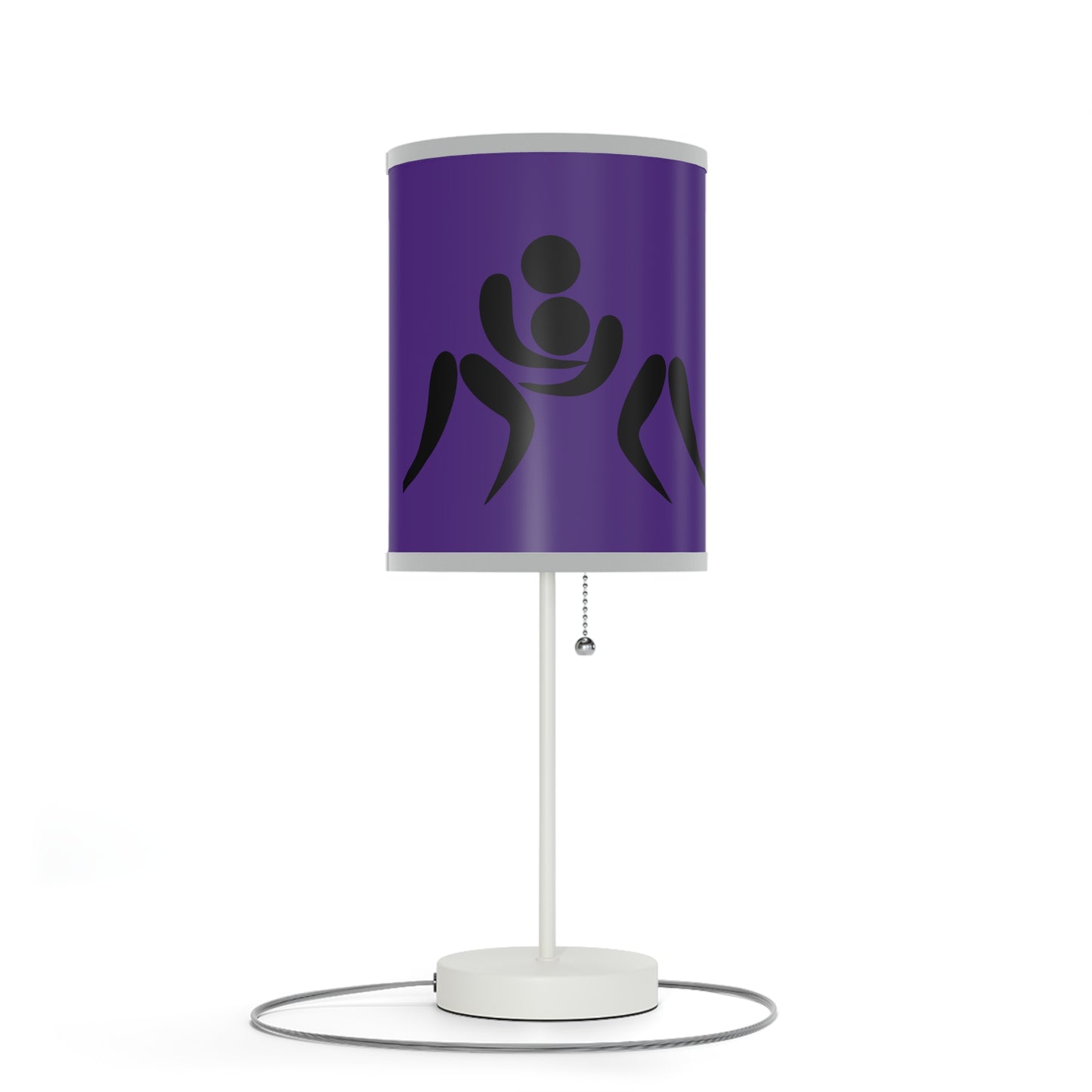 Lamp on a Stand, US|CA plug: Wrestling Purple