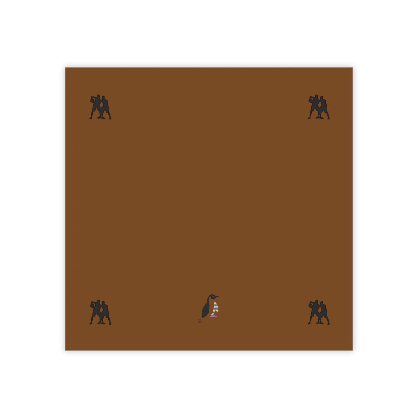 Post-it® Note Pads: Basketball Brown