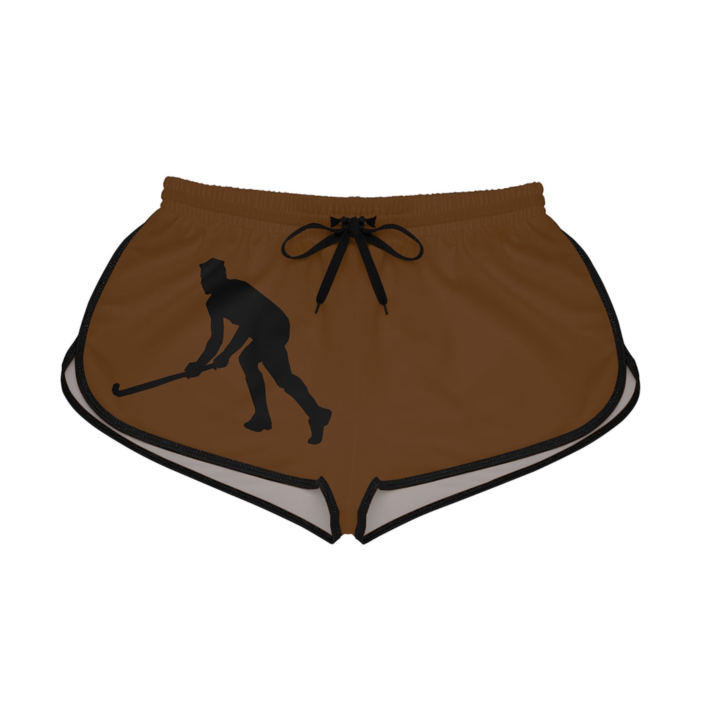 Women's Relaxed Shorts: Hockey Brown