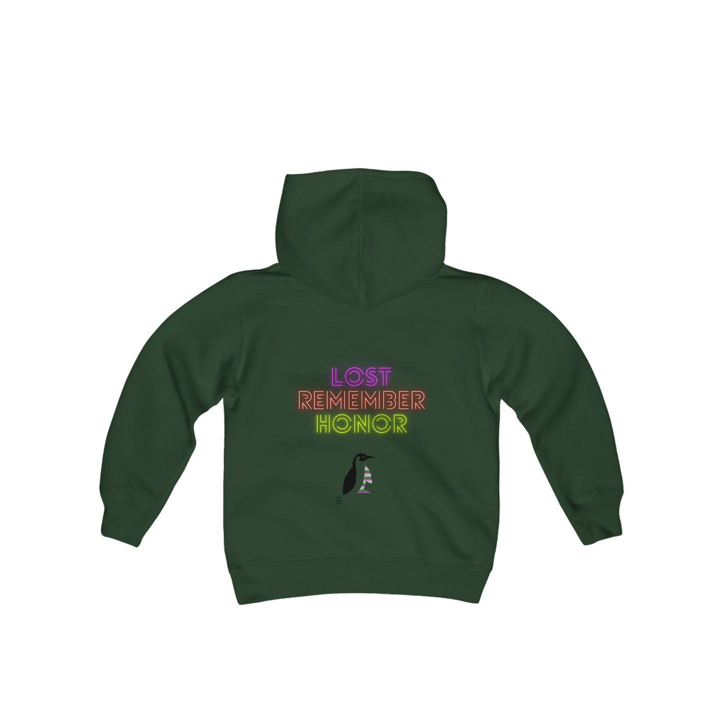 Youth Heavy Blend Hooded Sweatshirt: Fight Cancer