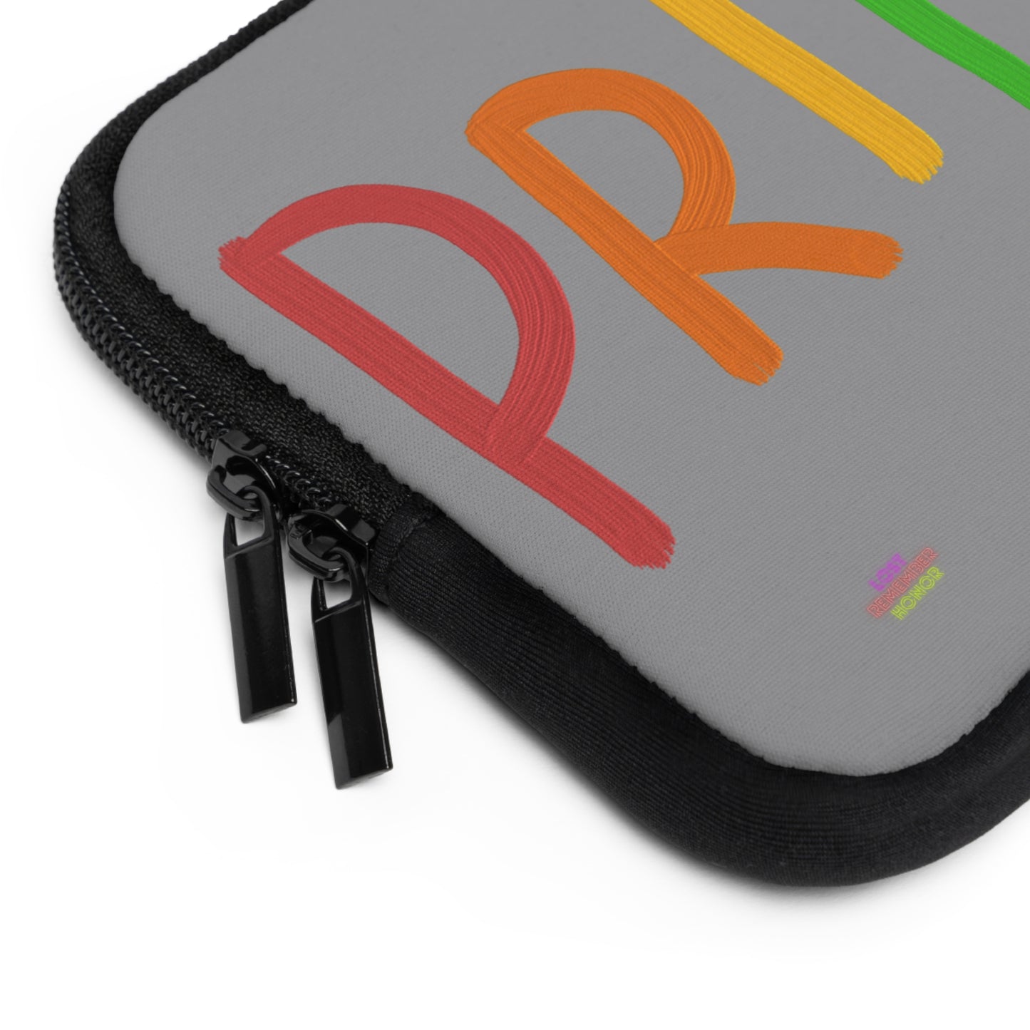 Laptop Sleeve: LGBTQ Pride Grey