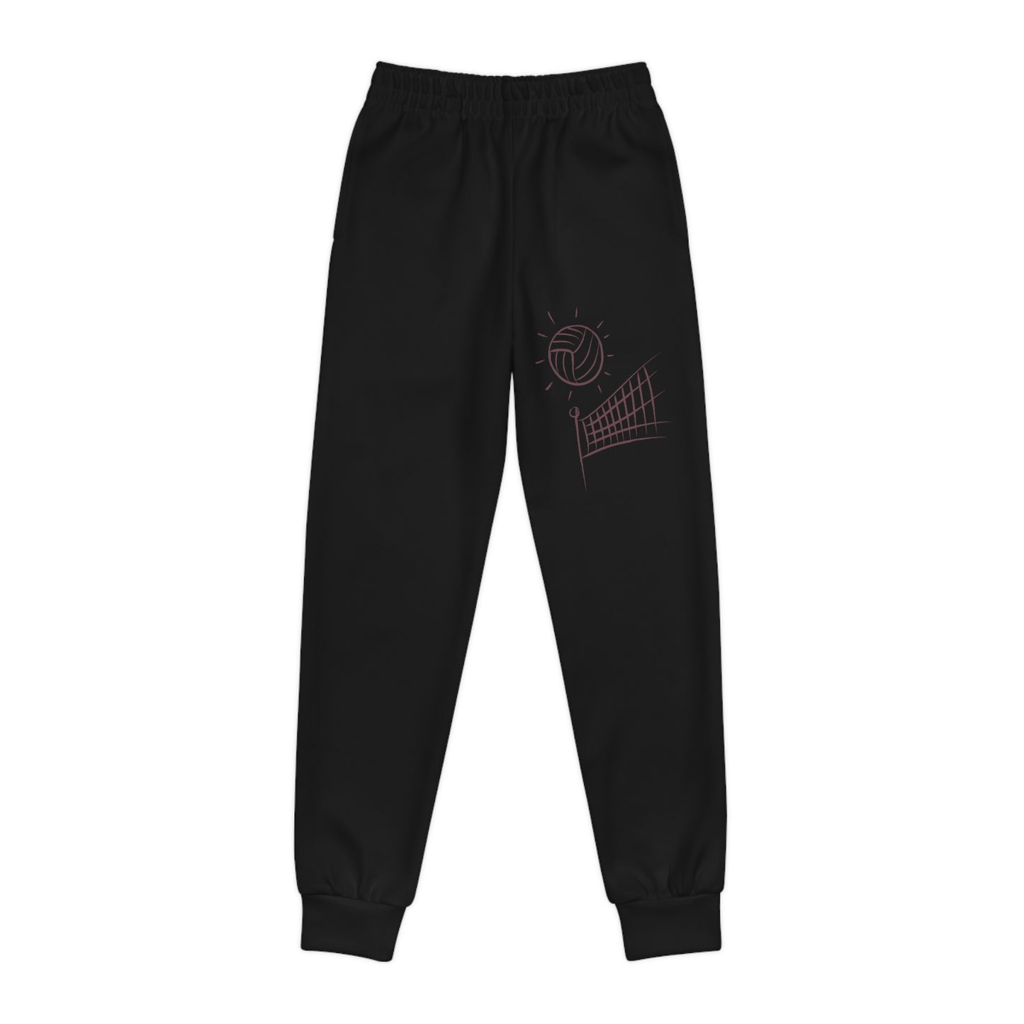 Youth Joggers: Volleyball Black